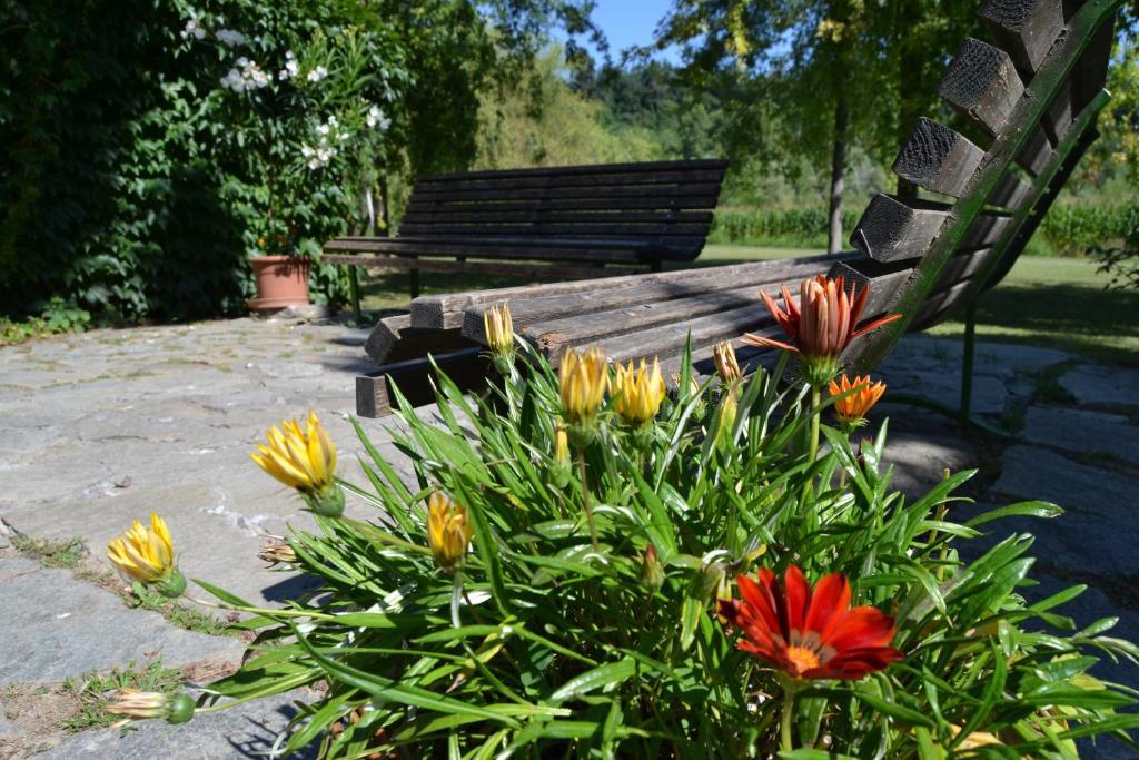 Trattoria Vecchio Mulino Bed and Breakfast Niella Tanaro Exterior foto